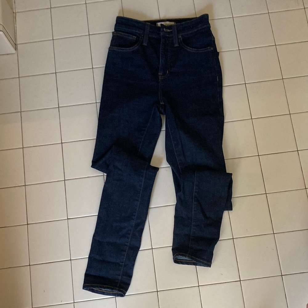 Madewell curvy high rise skinny size 23